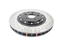 DBA 5000 series - Crossed Drilled & Dimpled Black Hat