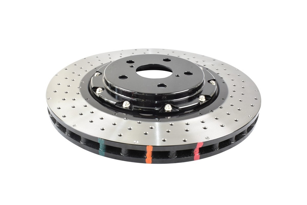 DBA 5000 series - Crossed Drilled & Dimpled Black Hat