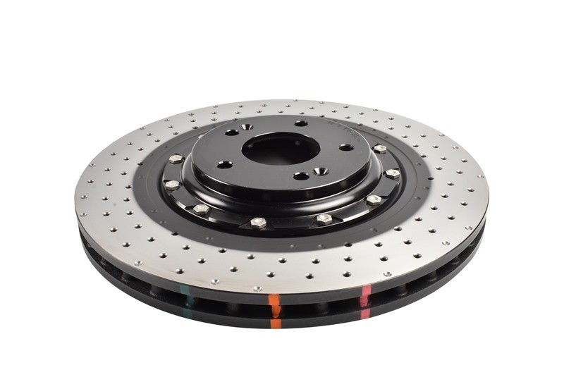 DBA 5000 series - Crossed Drilled & Dimpled Black Hat