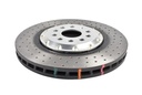DBA 5000 series - Crossed Drilled & Dimpled Silver Hat