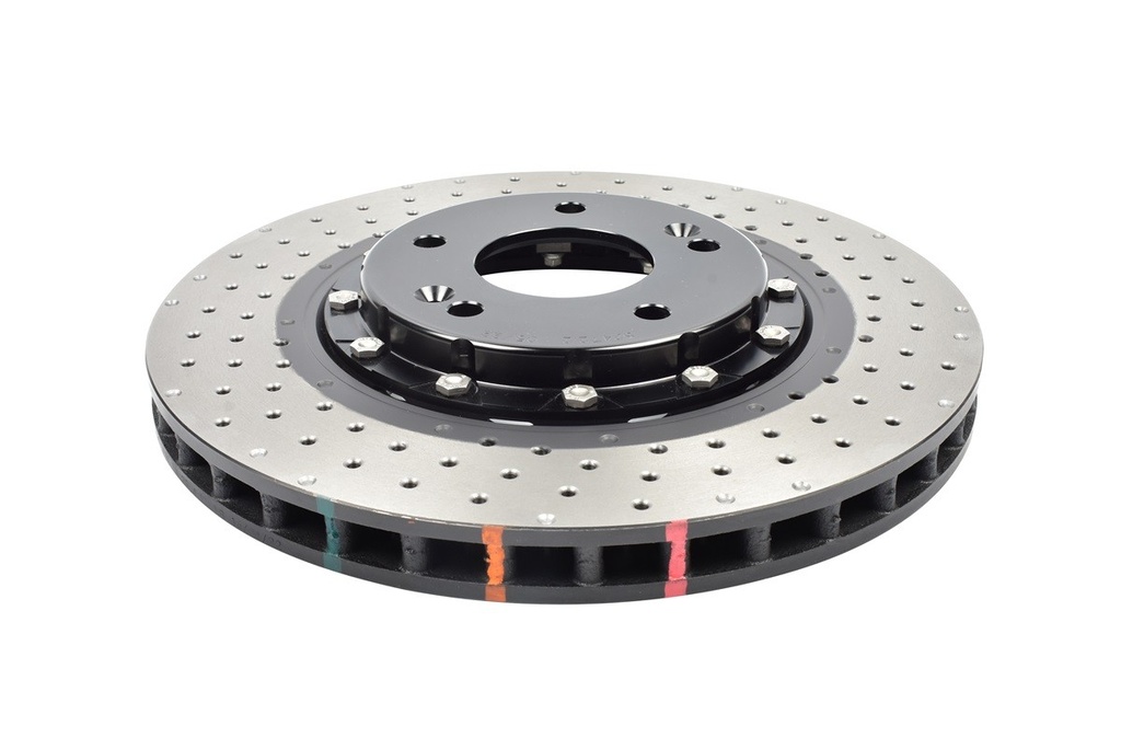 DBA 5000 series - Crossed Drilled & Dimpled Black Hat