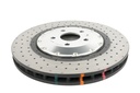 DBA 5000 series - Crossed Drilled & Dimpled Silver Hat