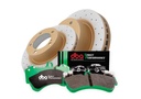 DBA Brake Kit - Street Series X-GOLD & Street Performance Brake Pads (2x DBA793EX + DB1200SP)