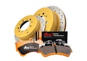 DBA Brake Kit - 4000 Series T3 Slotted & Xtreme Performance Brake Pads (2x DBA42314XS + DB2400XP)