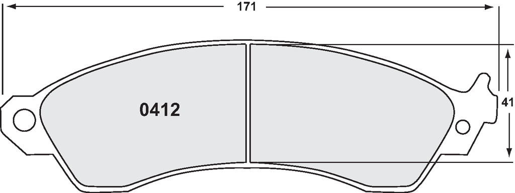 [0412.22] PFC 412 CARBON METALLIC BRAKE PAD SET