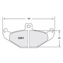 PFC 491 Race Brake Pad Set - 08 Compound 13mm