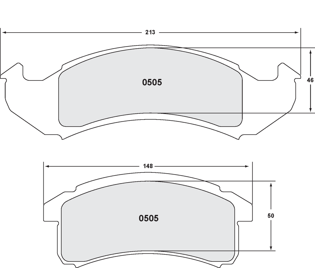 [0505.22] PFC 505 CARBON METALLIC BRAKE PAD SET