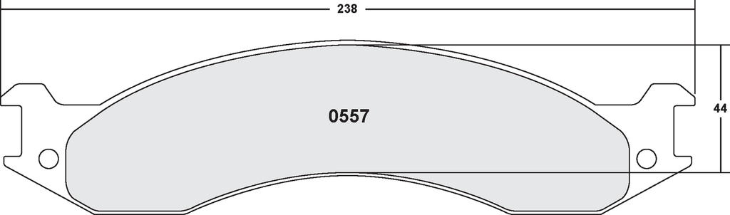 [0557.22] PFC 557 CARBON METALLIC BRAKE PAD SET