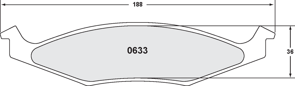 [0633.22] PFC 633 CARBON METALLIC BRAKE PAD SET