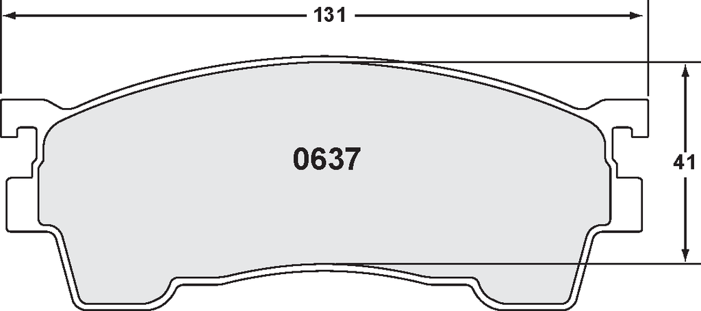 [0637.22] PFC 637 CARBON METALLIC BRAKE PAD SET