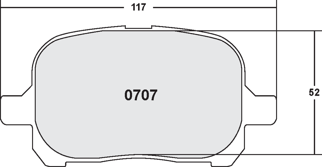 [0707.22] PFC 707 CARBON METALLIC BRAKE PAD SET