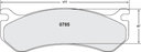 PFC 785 CARBON METALLIC BRAKE PAD SET