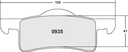 PFC 935 Z-RATED BRAKE PAD SET