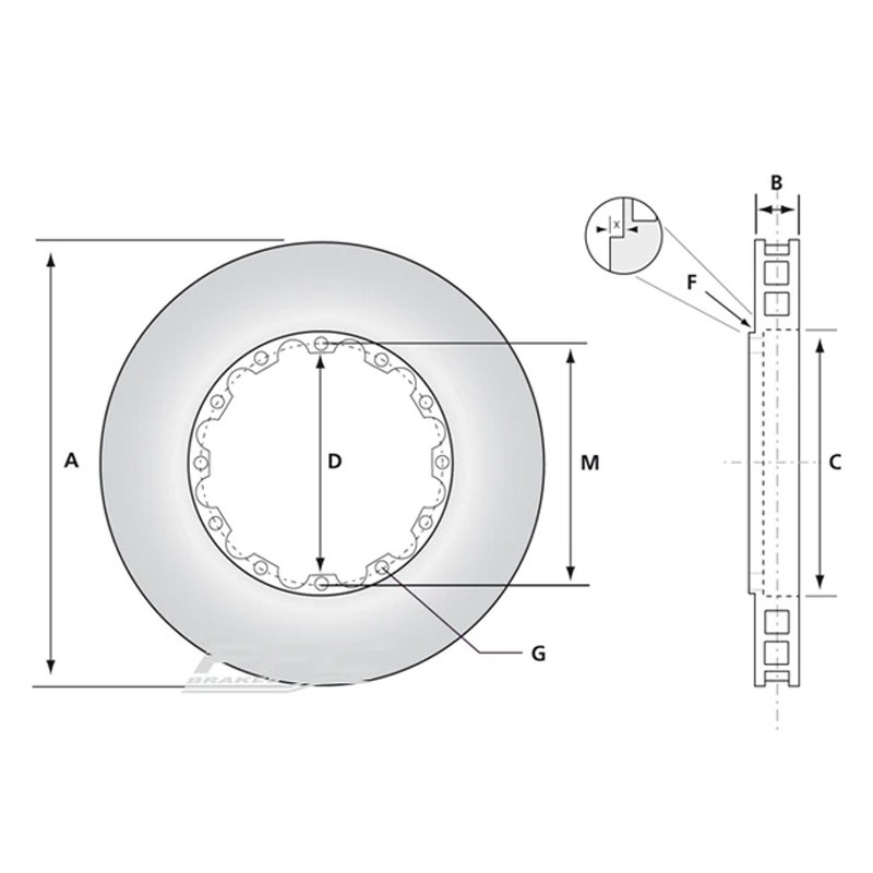 PFC AFTERMARKET ROTOR