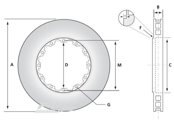 [380.34.0052.452] PFC V3 Street Brake Disc