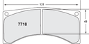 PFC 7718 Race Brake Pad Set - 13 Compound 18mm