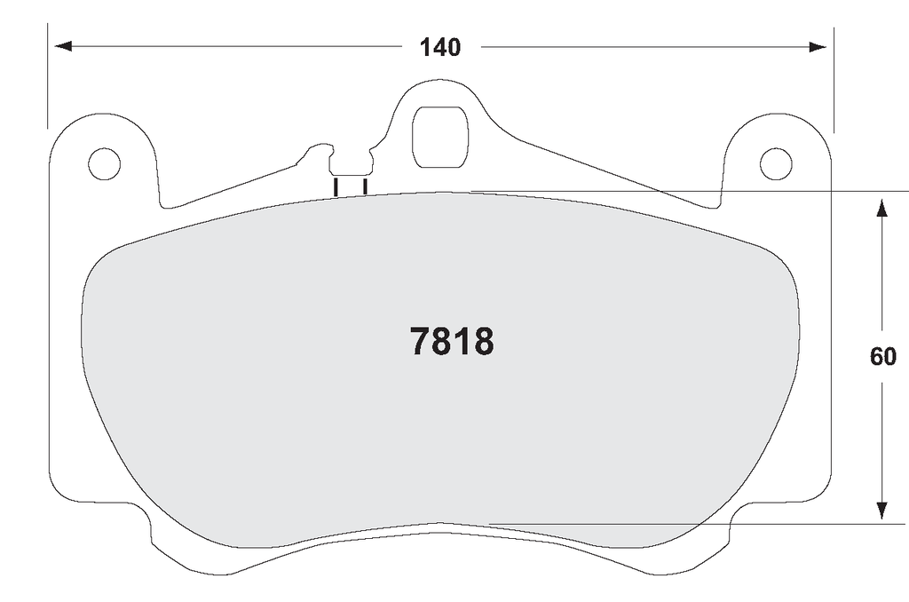 [7818.11.17.44] PFC 7818 RACE PAD SET - 11 CMPD 17 MM
