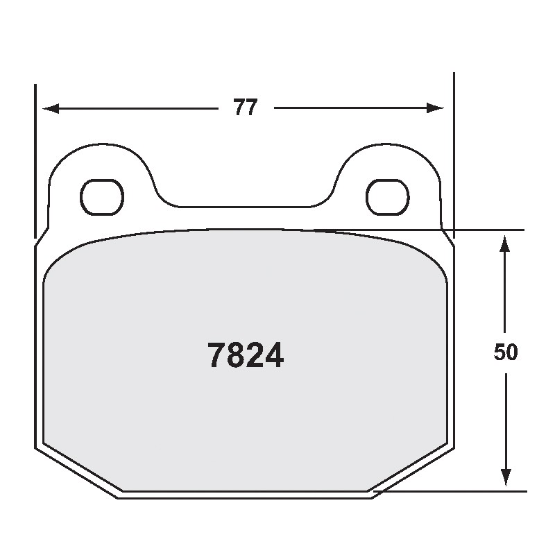 [7824.11.15.44] PFC 7824 Race Brake Pad Set - 11 Compound 15mm