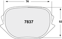 PFC 7837 Race Brake Pad Set - 35 Compound 28mm