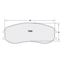 PFC 7968 Race Brake Pad Set - 11 Compound 28mm