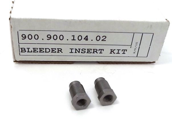 PFC CALIPER BLEED SCREW INSERTS X 2