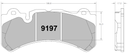 PFC 9197 BRAKE PAD SET