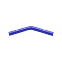 PiperCross Blue 45Deg 16mm bore 152mm leg length silicone hose