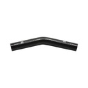 PiperCross Black 45Deg 25mm bore 152mm leg length silicone hose