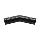 PiperCross Black 45Deg 50.8mm bore 152mm leg length silicone hose