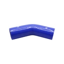 PiperCross Blue 45Deg 70mm bore 152mm leg length silicone hose