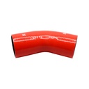 PiperCross Red 45Deg 102mm bore 152mm leg length silicone hose