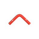 PiperCross Red 90Deg 19mm bore 152mm leg length silicone hose