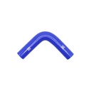 PiperCross Blue 90Deg 30mm bore 152mm leg length silicone hose