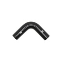 PiperCross Black 90Deg 40mm bore 152mm leg length silicone hose