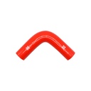 PiperCross Red 90Deg 40mm bore 152mm leg length silicone hose