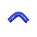PiperCross Blue 90Deg 50.8mm bore 152mm leg length silicone hose