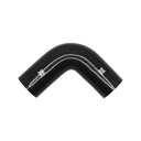 PiperCross Black 90Deg 61mm bore 152mm leg length silicone hose