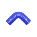 PiperCross Blue 90Deg 63mm bore 152mm leg length silicone hose