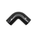 PiperCross Black 90Deg 76mm bore 152mm leg length silicone hose