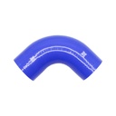 PiperCross Blue 90Deg 80mm bore 152mm leg length silicone hose