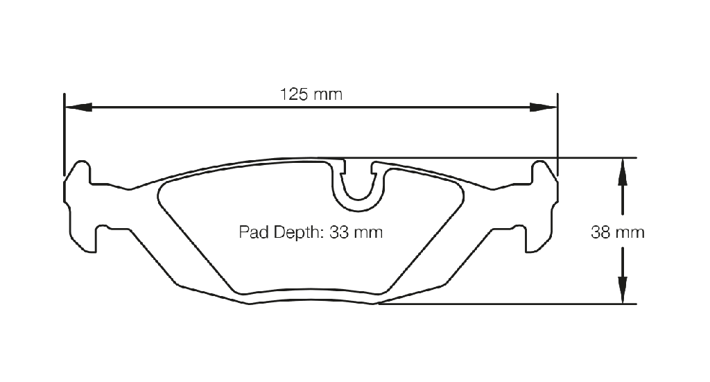 Pagid RSL 19 Brake Pads