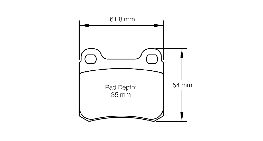 Pagid RSH 42 Brake Pads