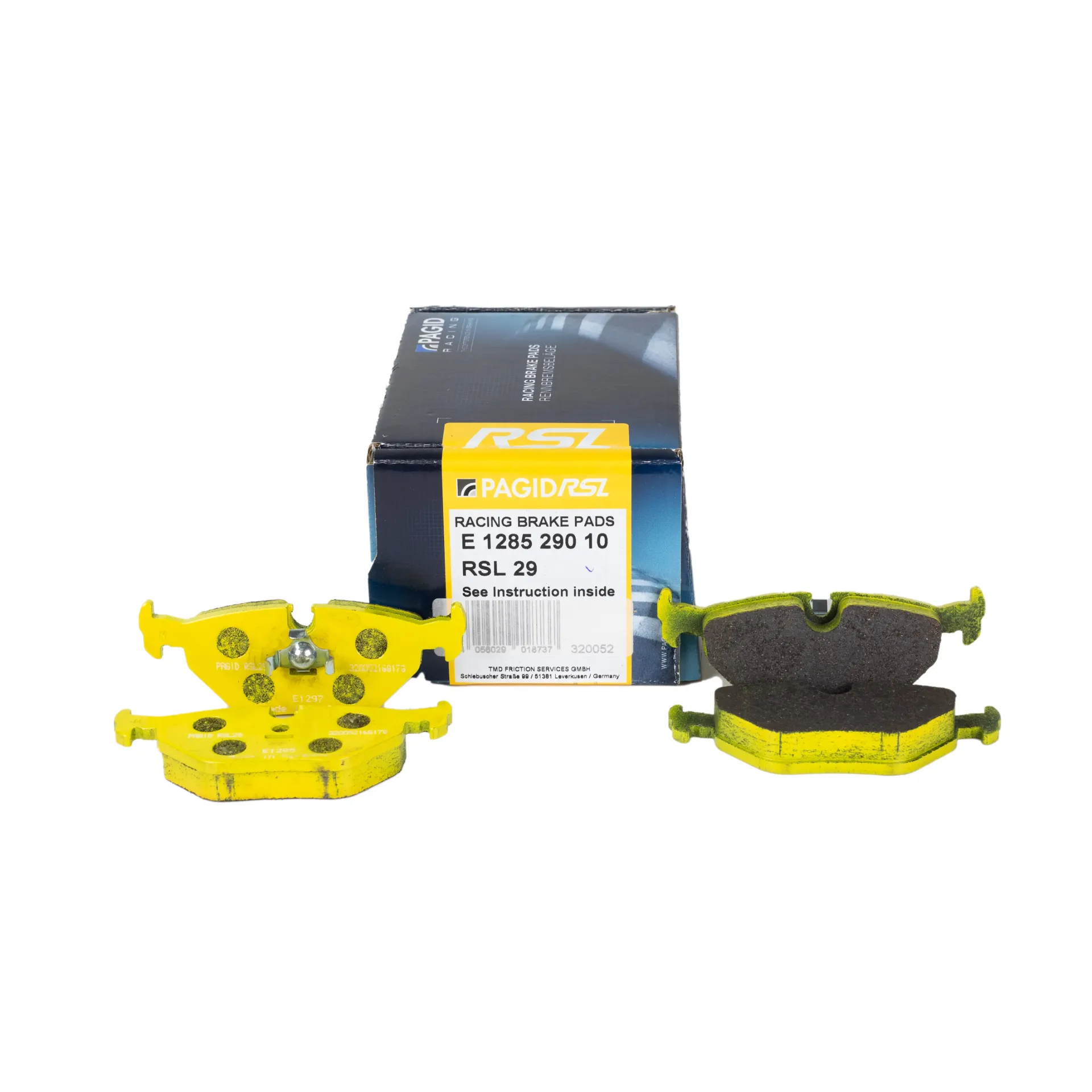 [E128529010] Pagid RSL29 Brake Pads E30 M3 E36 M3 E34 M5 Z1 Z3M Rear