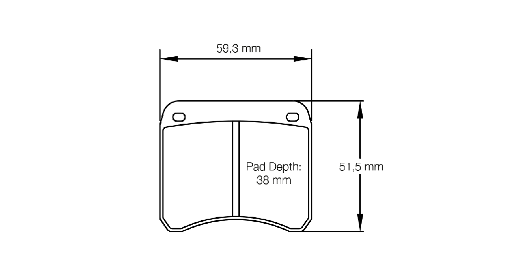 Pagid RSH 42 Brake Pads