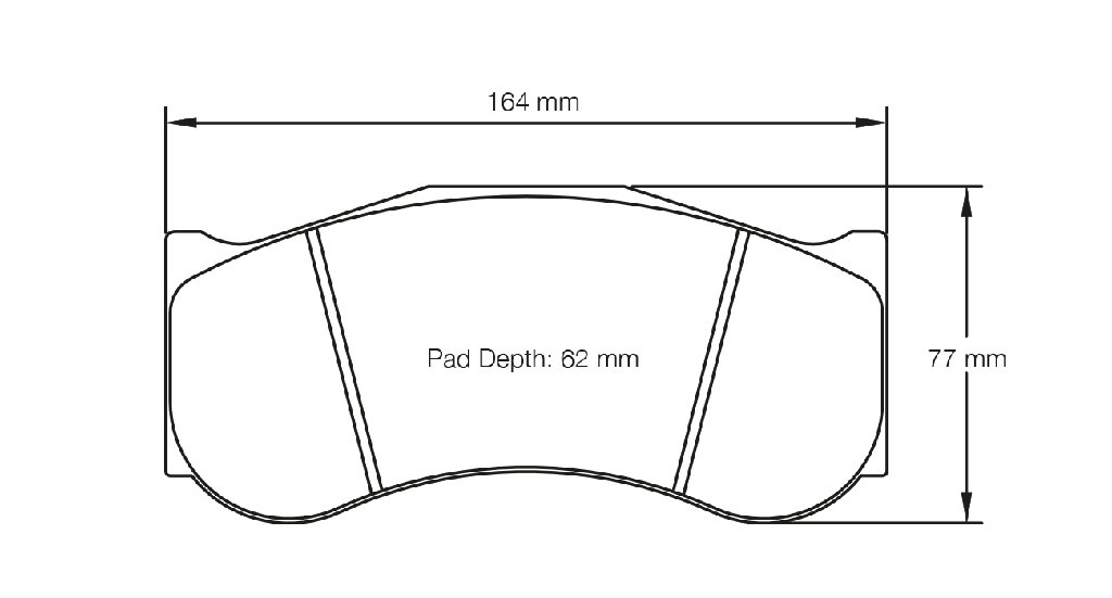 Pagid RSL2E Brake Pads