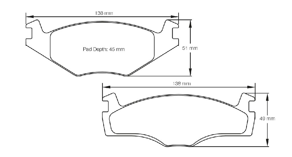 Pagid RSL 29 Brake Pads