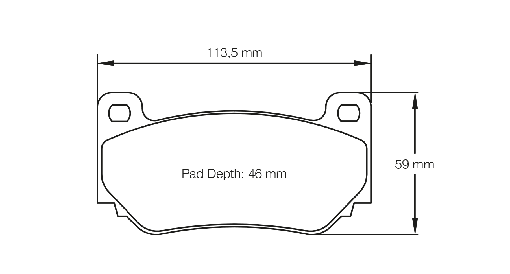 Pagid RST2E Brake Pads