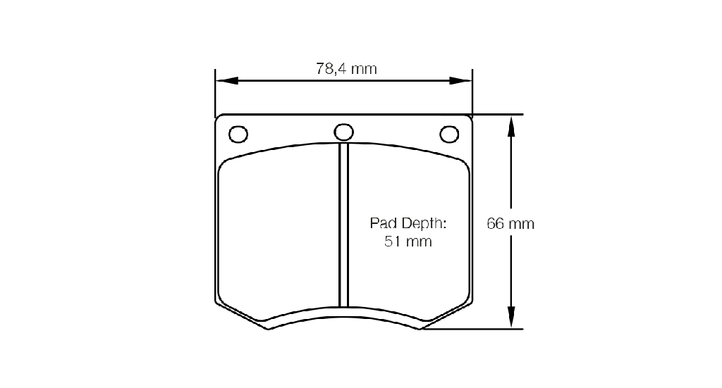 Pagid RSH42 Brake Pads