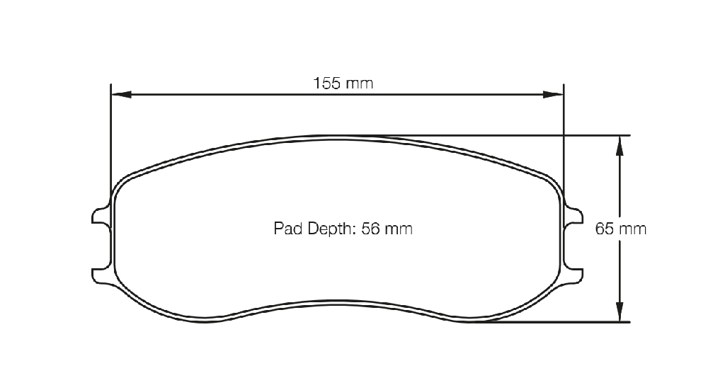 Pagid RSL1E Brake Pads