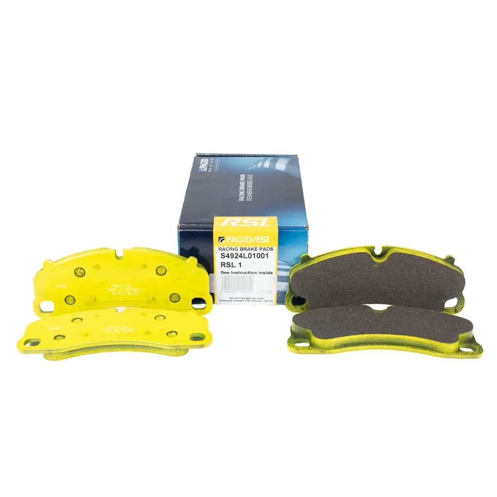 [S4924L01001] Pagid RSL1 Brake Pads Porsche 991 992 GT3 Front (Iron Discs) 62mm Radial Depth